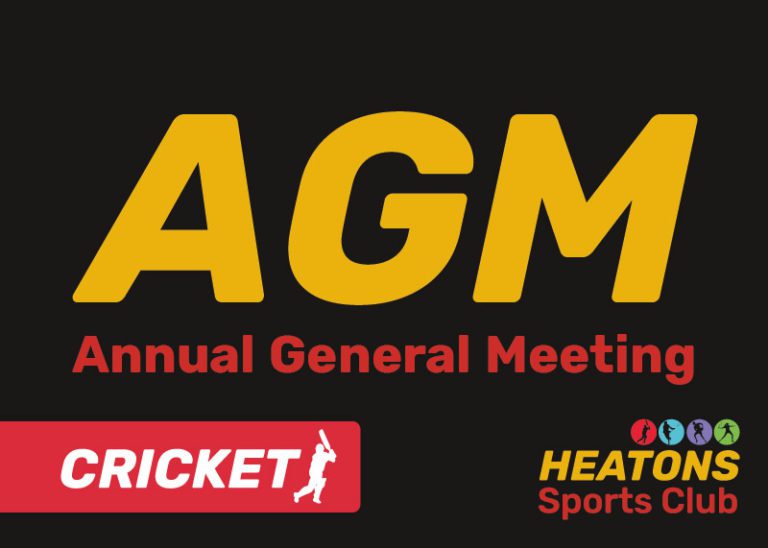 Heaton Mersey Cricket Club Zoom AGM for Covid times
