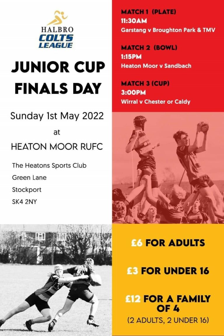 Heaton Moor Colts in Finals