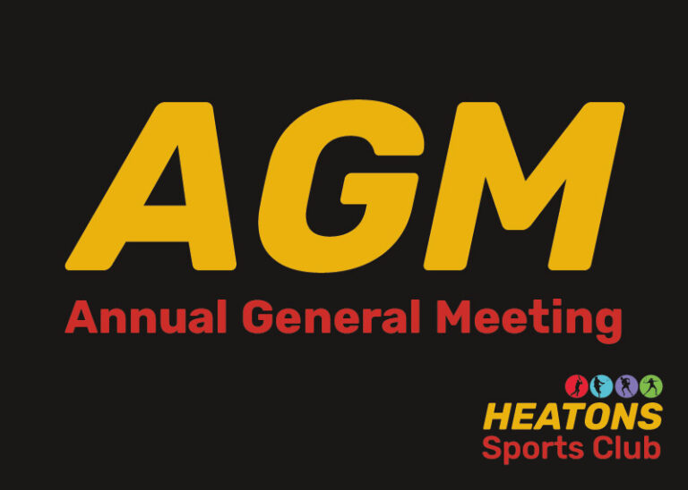 AGM for the Heatons Sports Club
